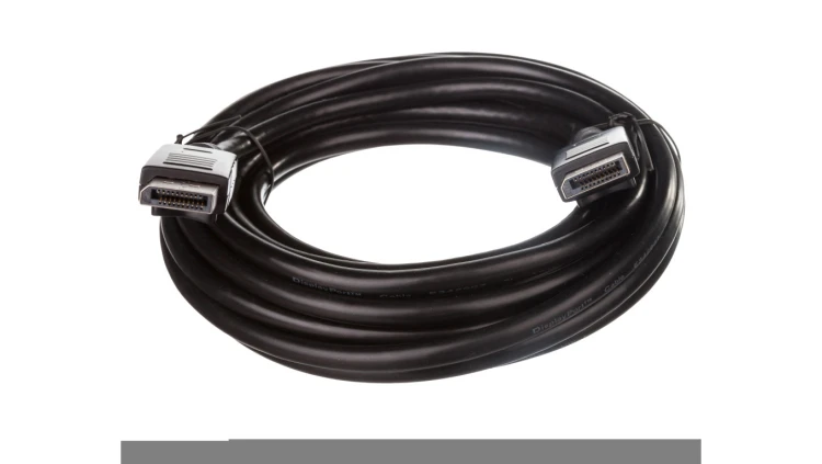 Kabel połączeniowy DisplayPort 1.1 Typ DP/DP, M/M czarny 5m AK-340100-050-S