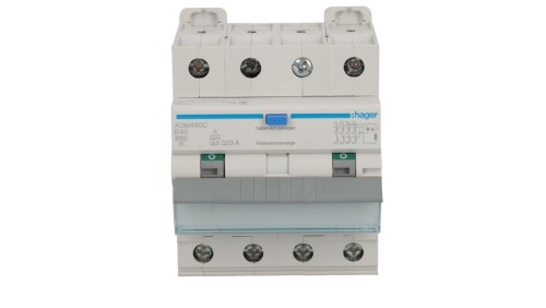 Wyłącznik różnicowo-nadprądowy RCBO 4P B40A 0,03A Typ A 6kA RCBO ADM440C