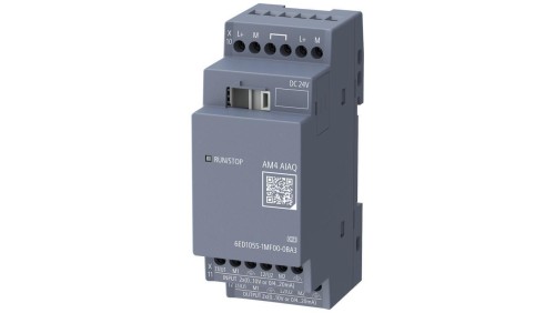 Moduł rozszerzeń AM4 AI/AQ 24V DC 2AI/2AO 0-10V/0-20mA LOGO! 9 6ED1055-1MF00-0BA3