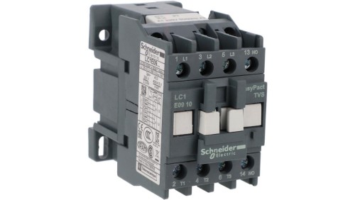 Stycznik mocy Easy TeSys Control AC-3, 9A, 3P (1NO), cewka 230V AC, 50/60Hz LC1E0910P7