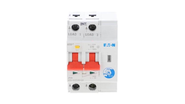 Przeciwpożarowy detektor iskrzenia AFDD 2P C 10A 0,03A typ G/A AFDD-10/2/C/003-G/A 300147