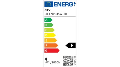 Żarówka LED G9 3,5W 350lm 3000K AC220-240V 360st. LD-G9PE35W-30