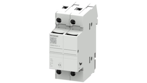 Podstawa bezpiecznikowa do wkładek cylindrycznych 10×38 mm 32A 2P 3NW7023-2