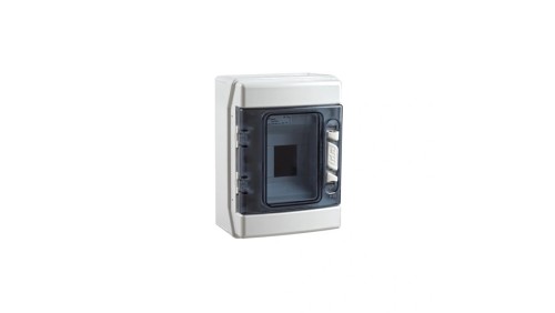 Rozdzielnica modułowa 1x4 ECOLOGY IP65 ABS (1500V DC) PE+N CDN4PT/RR