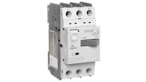 Wyłącznik silnikowy 3P 2,2kW 4-6A MPX3 32S 417308