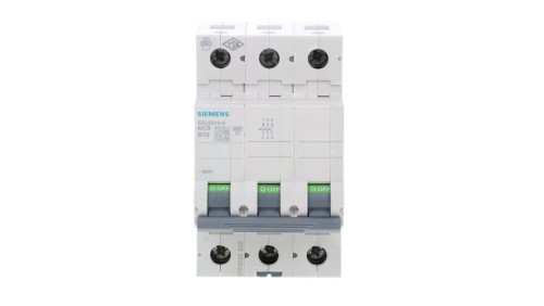 Wyłącznik nadprądowy 3P B 10A 6kA AC SENTRON 5SL6310-6