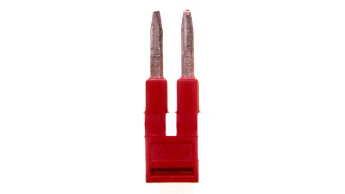 Mostek wtykany 2-biegunowy czerwony FBS 2-4 3030116 /50szt./