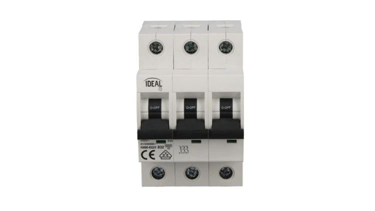 Wyłącznik nadprądowy 3P B 32A 6kA AC KMB6-B32/3 VDE 23159