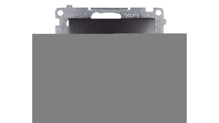 Simon 54 Gniazdo komputerowe pojedyncze RJ45 kat.6 z przesłoną antracyt D61.01/48