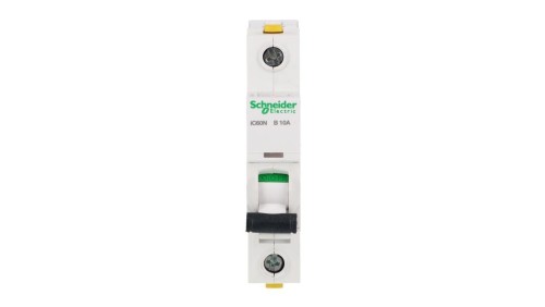 Wyłącznik nadprądowy 1P B 10A 6kA AC iC60N-B10 Acti9 A9F03110