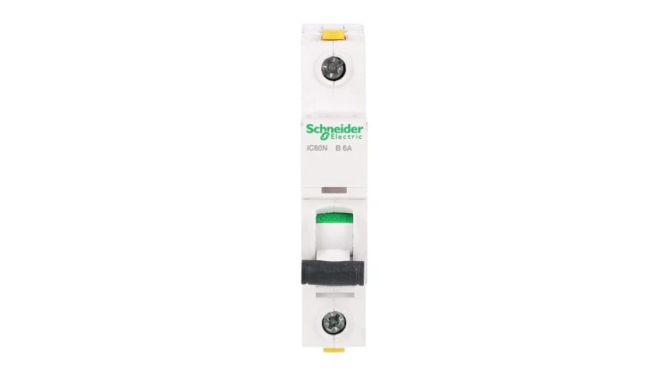 Wyłącznik nadprądowy 1P B 6A 6kA AC iC60N-B6 Acti9 A9F03106