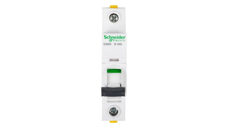 Wyłącznik nadprądowy 1P B 40A 6kA AC iC60N-B40 Acti9 A9F03140