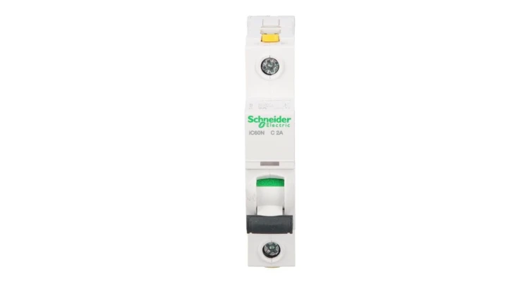 Wyłącznik nadprądowy 1P C 2A 6kA AC iC60N-C2 Acti9 A9F04102