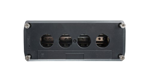 Obudowa kasety 4-otworowa 22mm szara IP65 XALD04