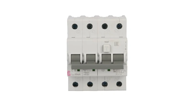 Wyłącznik różnicowo-nadprądowy 4P 16A C 0,03A typ AC KZS-4M 002174024