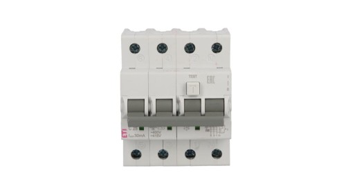 Wyłącznik różnicowo-nadprądowy 4P 25A C 0,03A typ AC KZS-4M 002174026