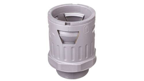 Dławnica do węża osłonowego M40 IP68 SILVYN KLICK-GM 40x1,5 szara 55501080
