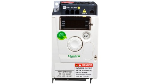 Falownik 0,37kW 1x200-240V/2,4A Altivar 12 ATV12H037M2