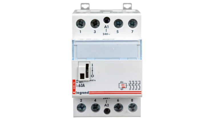 Stycznik modułowy 63A 4Z 0R 24V AC SM363 412512