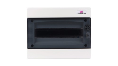 Rozdzielnica modułowa 1x12 podtynkowa /transparentna/ IP40 ECM12PT DIDO 001101011