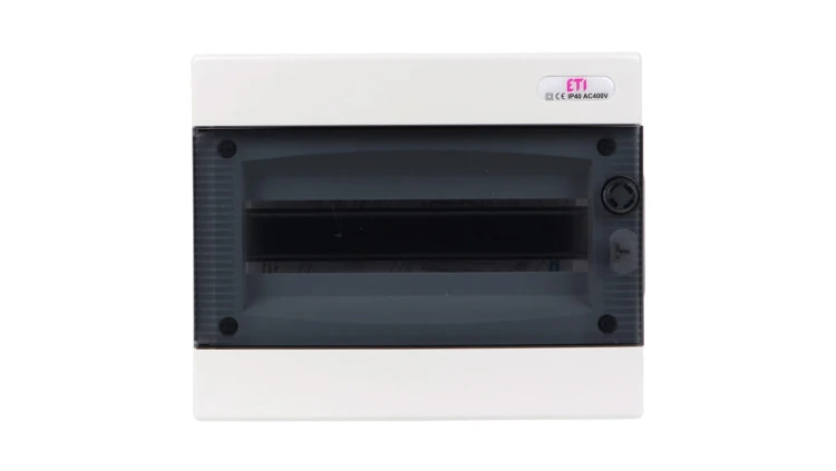 Rozdzielnica modułowa 1x12 podtynkowa /transparentna/ IP40 ECM12PT DIDO 001101011