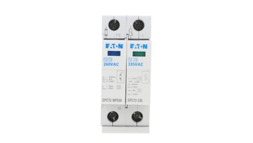 Ogranicznik przepięć Typ T2 2F 20kA 1.4kV SPCT2-335-1+NPE 167621