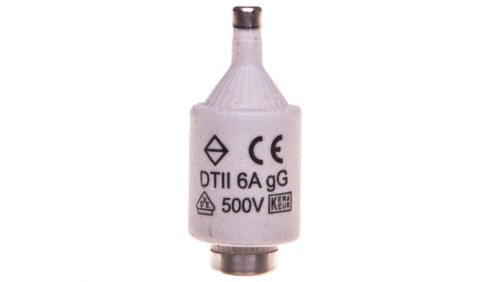 Wkładka bezpiecznikowa 6A DII gG 500V DII/BIWTZ/6A/E27/400V LE2706