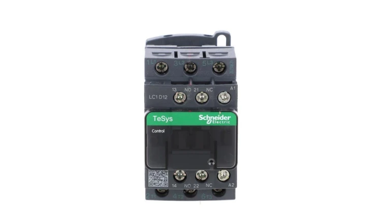 TeSys Deca Stycznik mocy 12A 3P 48V AC 1Z 1R LC1D12E7