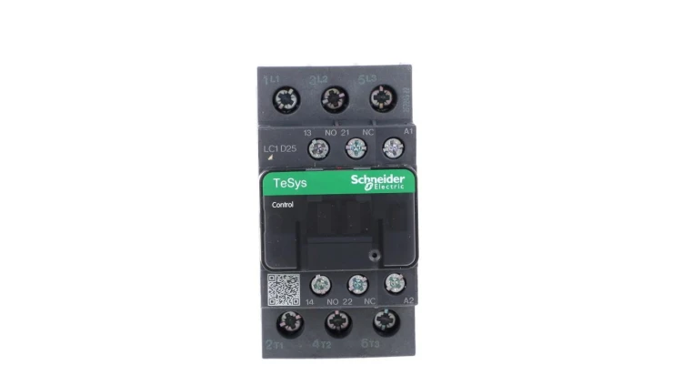 TeSys Deca Stycznik 25A 3P 380V AC 1Z 1R LC1D25Q7