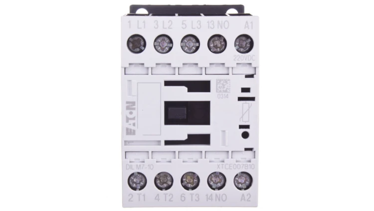Stycznik mocy 7A 3P 220V DC 1Z 0R DILM7-10(220VDC) 276569