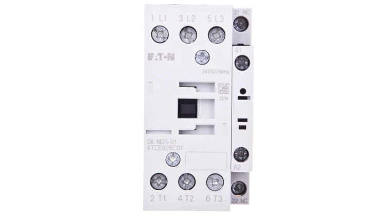 Stycznik mocy 25A 3P 24V AC 0Z 1R DILM25-01(24V50/60HZ) 277168