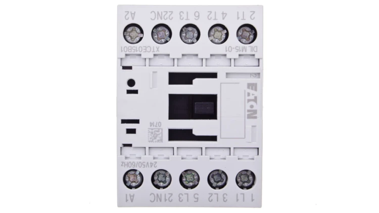 Stycznik mocy 15A 3P 24V AC 0Z 1R DILM15-01(24V50/60HZ) 290097