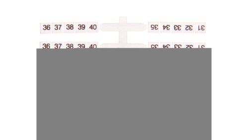 Oznacznik elastyczny do złączek szynowych EO3 /31-40/ 20x10szt. 003901758