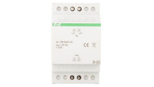 Zasilacz impulsowy 100-265VAC/12VDC 30W 2,5A ZI-22