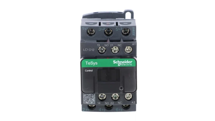 TeSys Deca Stycznik mocy 12A 3P 400V AC 1Z 1R LC1D12V7