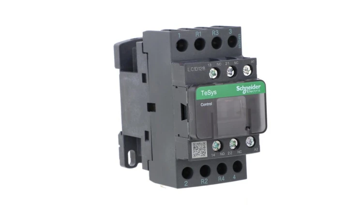 TeSys Deca Stycznik mocy 25A AC-1 2Z 2R 48V AC 1Z 1R LC1D128E7