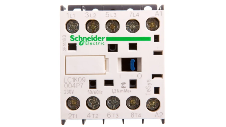 Stycznik mocy 20A AC-1 4P 230V AC 0Z 0R LC1K09004P7