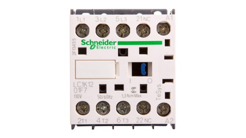 Stycznik mocy 12A 3P 110V AC 0Z 1R LC1K1201F7