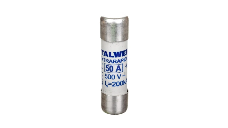 Wkładka bezpiecznikowa cylindryczna 14x51mm 50A aR 500V CH14UQ 002635019