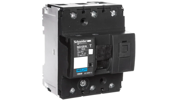 Wyłącznik nadprądowy 3P C 50A 20kA AC NG125N 18638