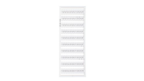 Ramka z oznacznikami 10x 1-10 209-502 /5szt./