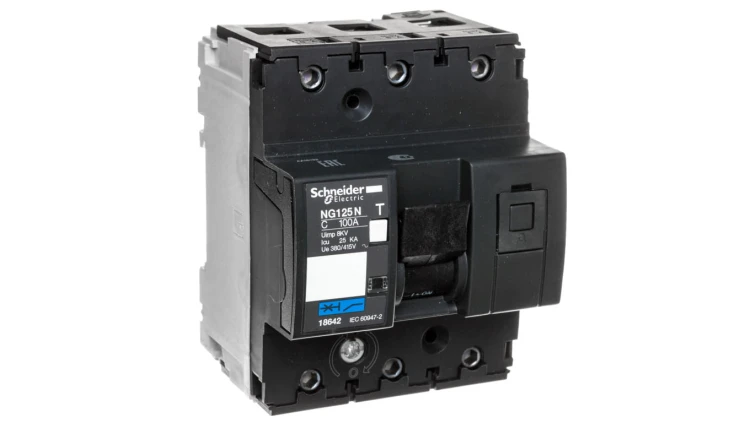 Wyłącznik nadprądowy 3P C 100A 20kA AC NG125N 18642
