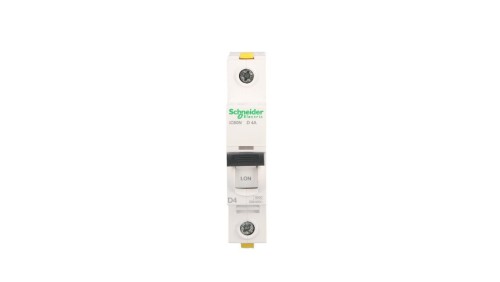 Wyłącznik nadprądowy 1P D 4A 6kA AC iC60N-D4 Acti9 A9F05104