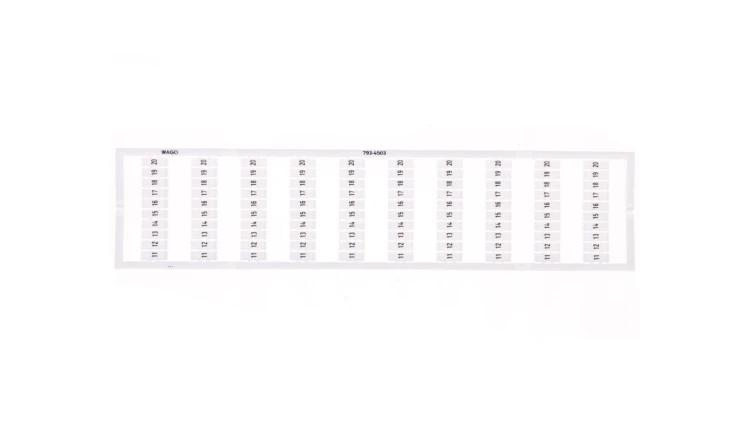 Oznaczniki WMB 10x 11-20 793-4503 /5szt./