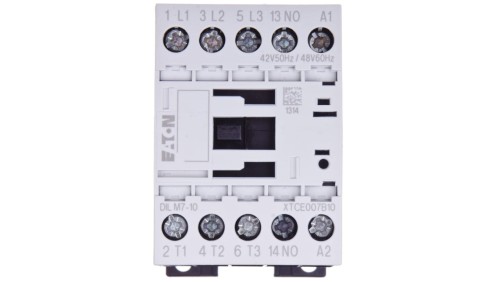 Stycznik mocy 7A 3P 42V AC 1Z 0R DILM7-10(42V50HZ,48V60HZ) 276546