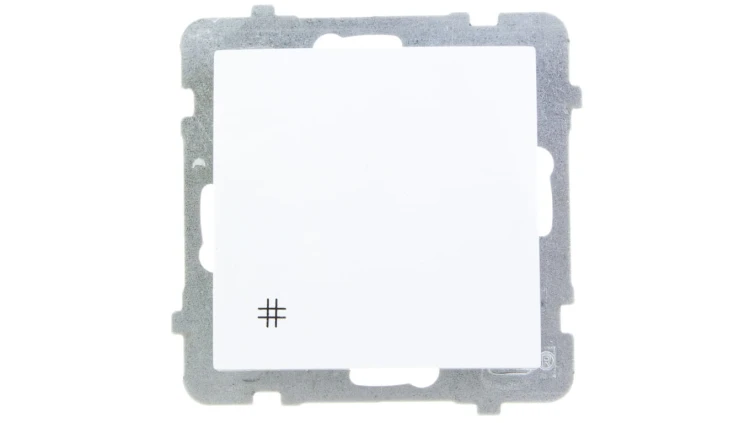 AS Łącznik krzyżowy biały ŁP-4G/m/00